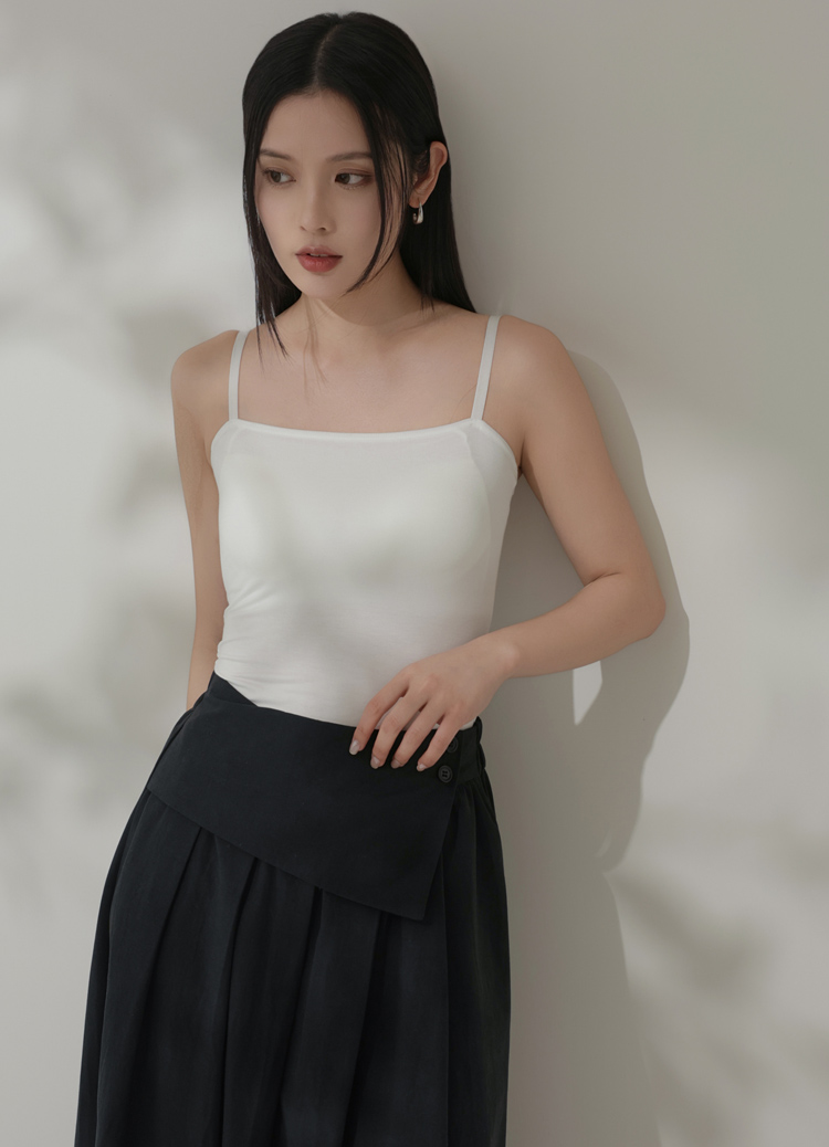 平口免穿內衣莫代爾罩杯背心 Bra Top 大尺碼