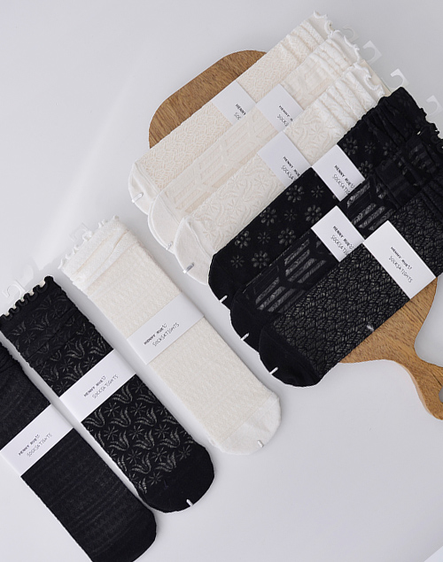 日本原單 氣質簍空紋路蕾絲襪