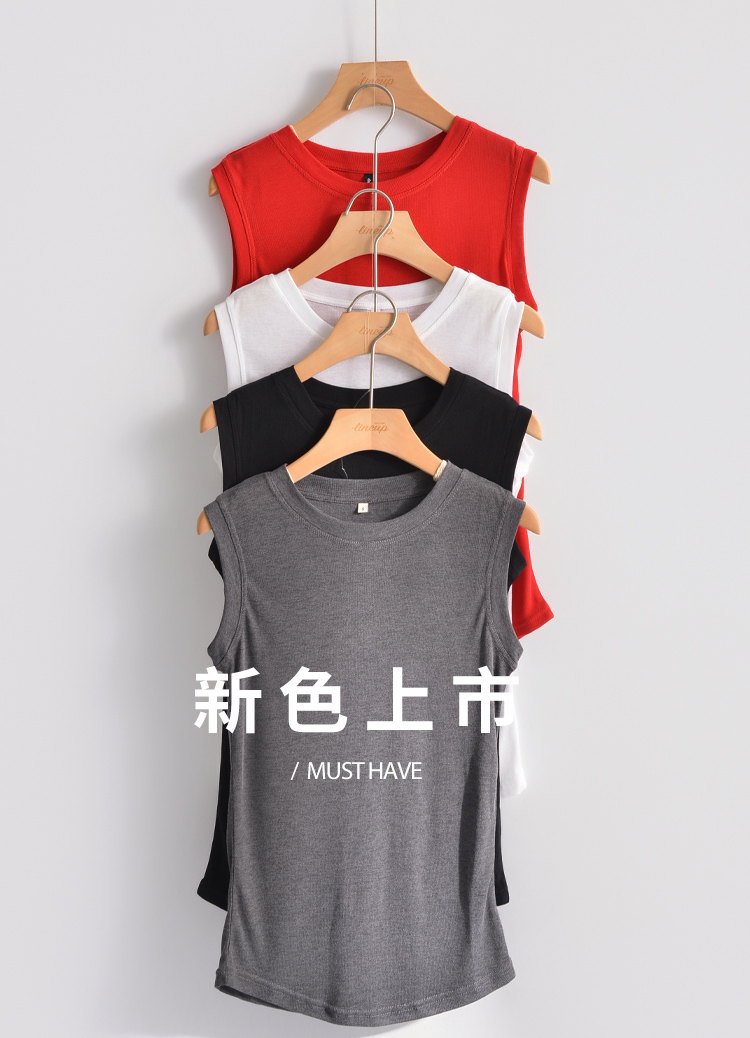 夏季透氣清涼圓領背心(修飾副乳)