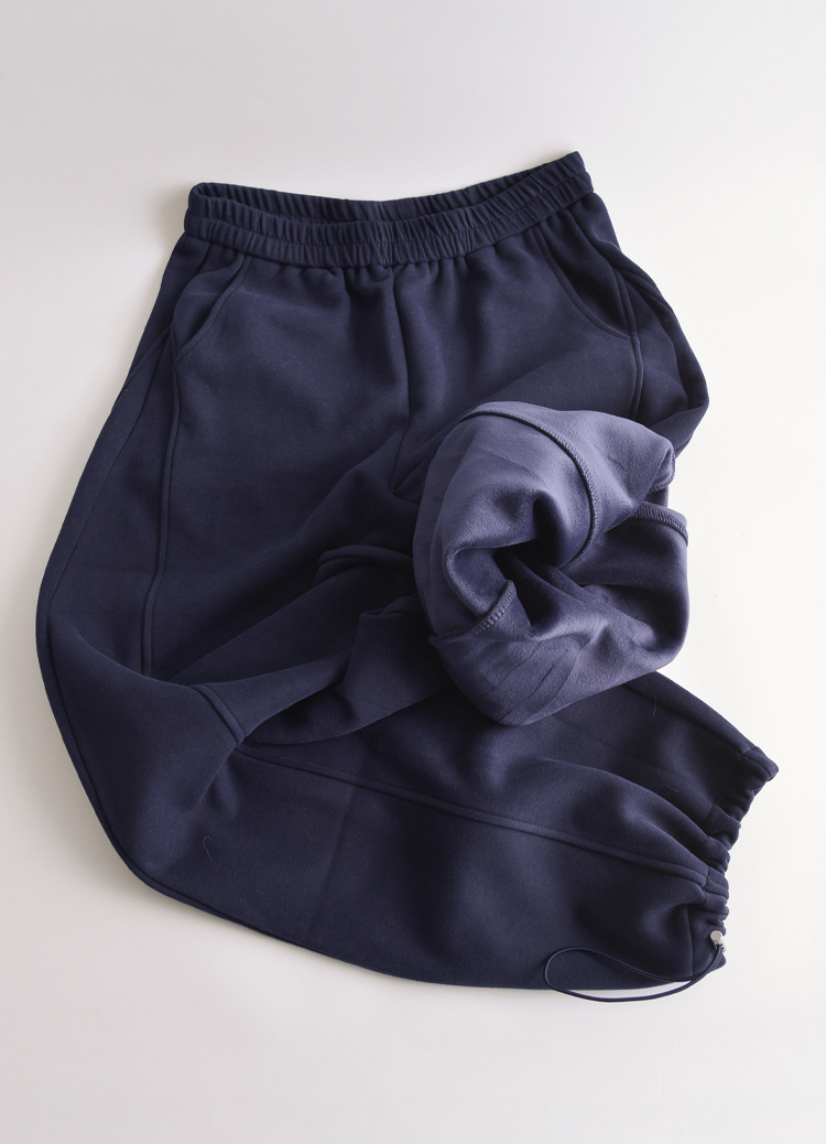 厚磅刷絨! 立體彎刀抽繩束口棉褲 彎刀褲 保暖褲